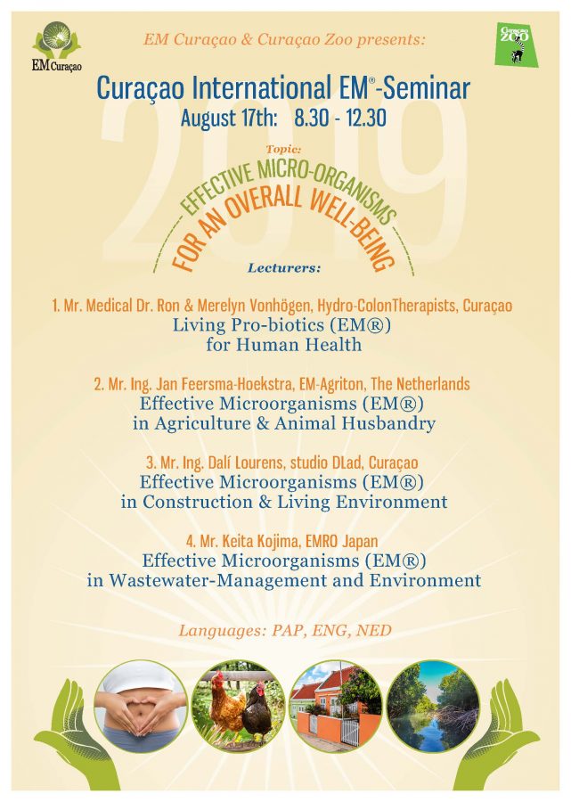 Curacao International EM-Seminar  2019 Program